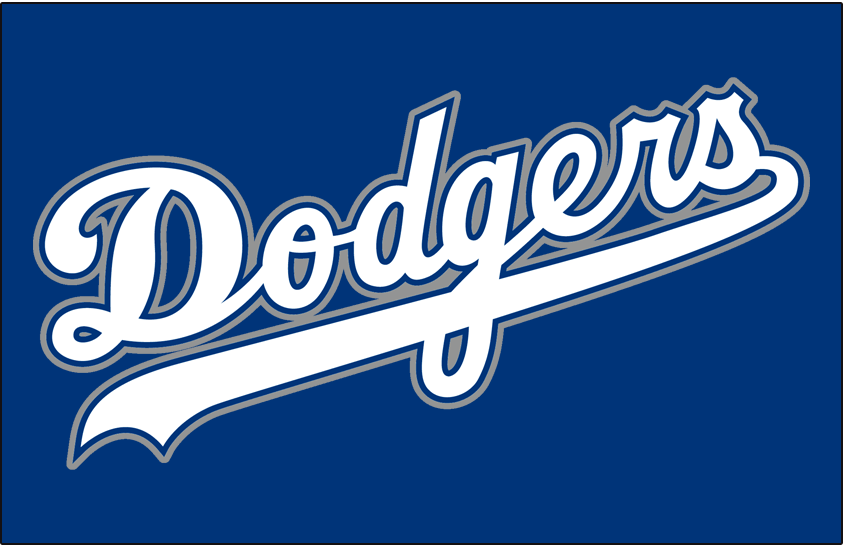 Los Angeles Dodgers 1999 Jersey Logo iron on paper